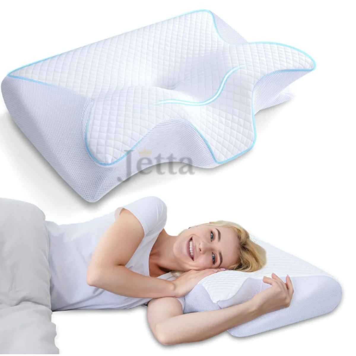 Papillon Confort Cervical – Mémoire de Forme -[ACHETEZ 1, RECEVEZ 1 GRATUIT]