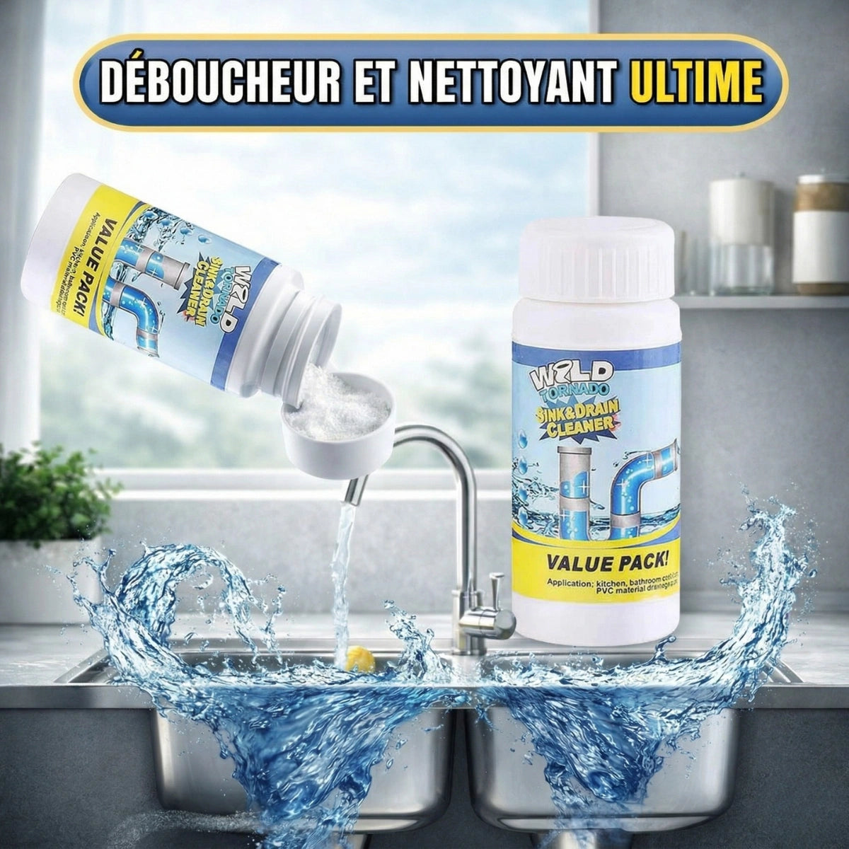Jetta | Déboucheur Mousse Active – WildTornado™ Pro [DERNIÈRES UNITÉS]