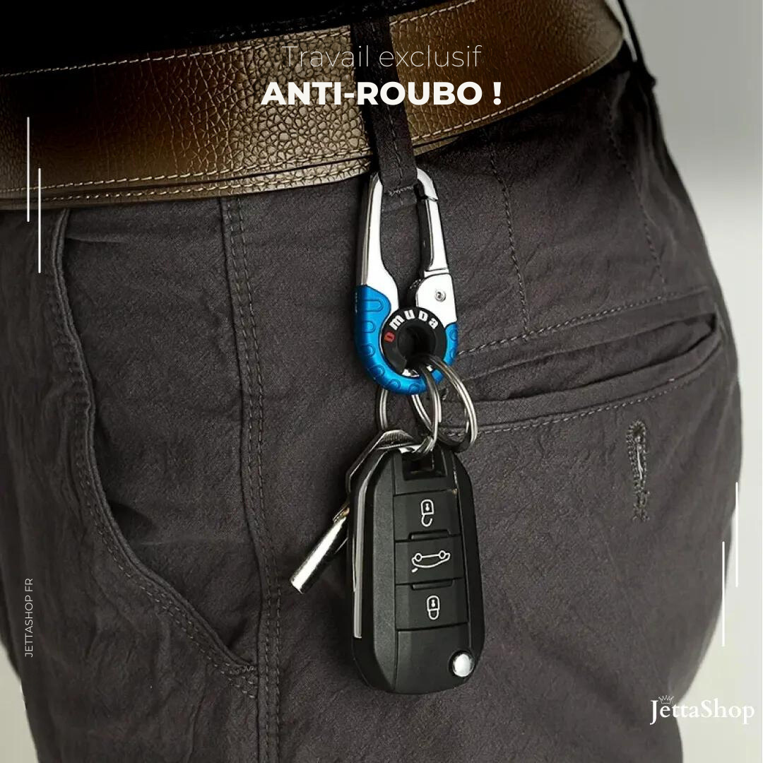 Porte-clés de voiture en métal forgé - Jetta MetalKey™