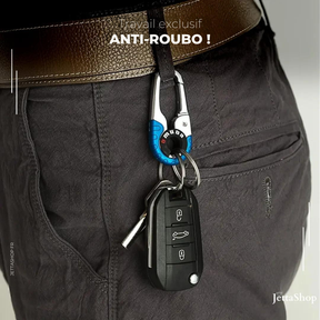 Porte-clés de voiture en métal forgé - Jetta MetalKey™