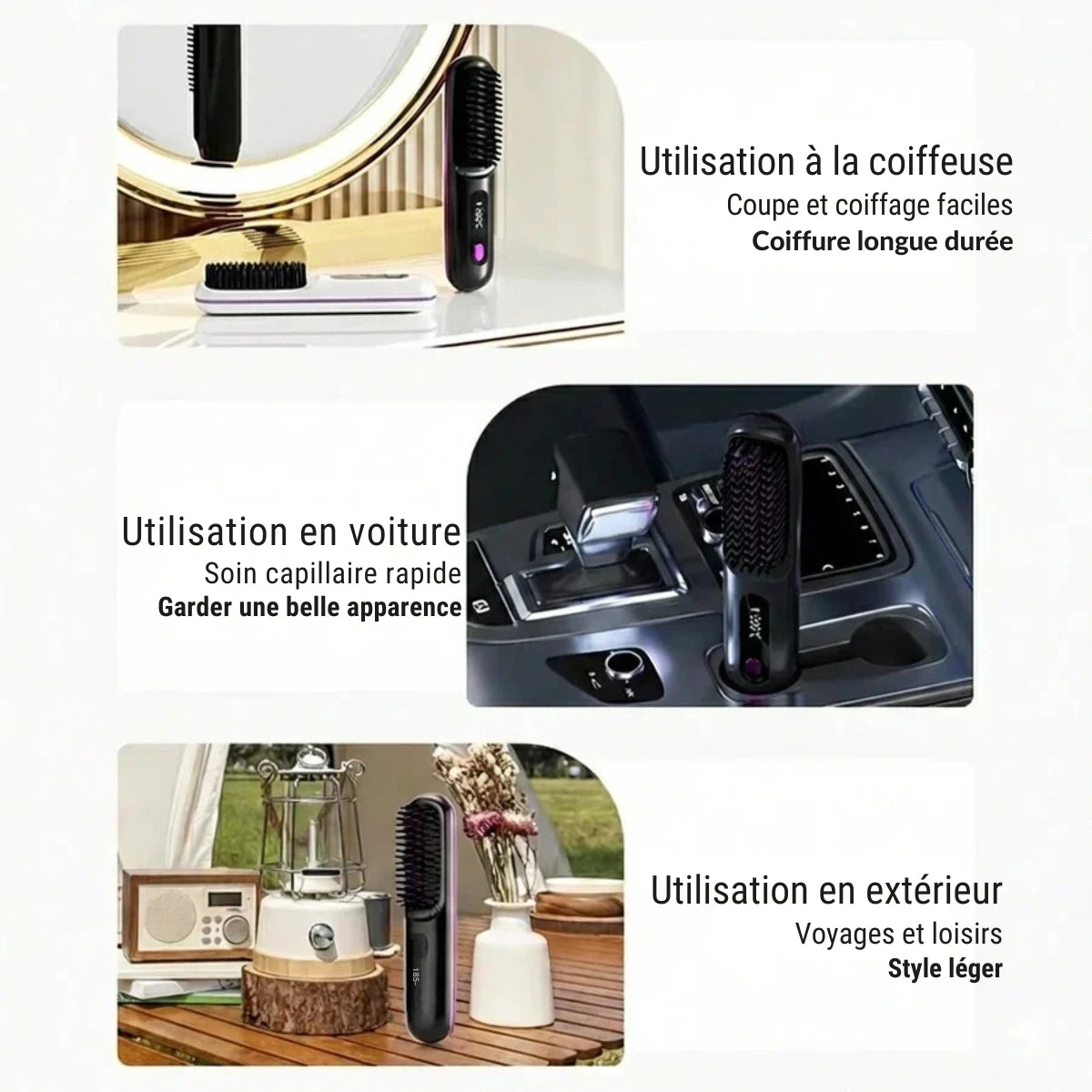 Jetta | Brosse coiffante pour cheveux courts – VolumeLift™