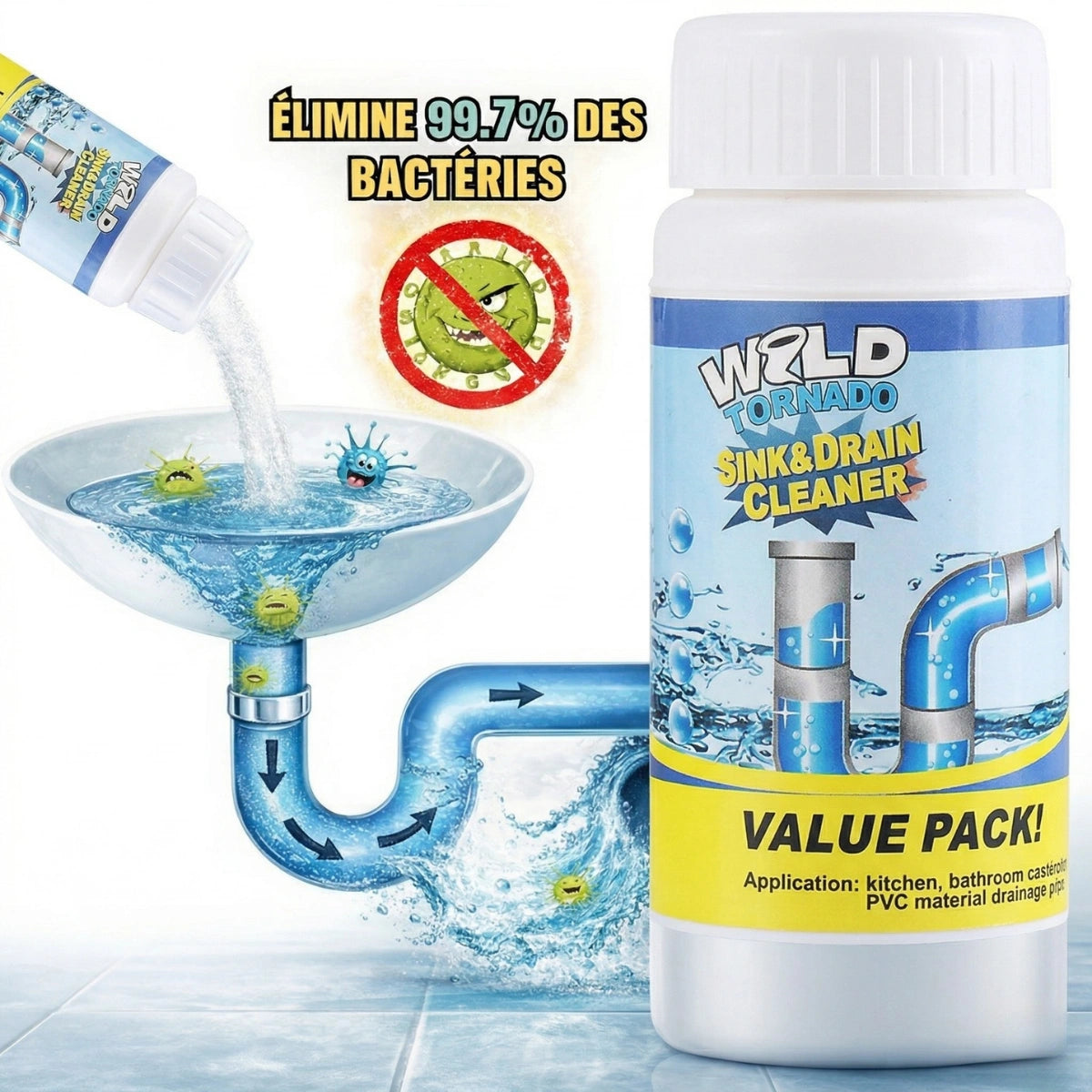 Jetta | Déboucheur Mousse Active – WildTornado™ Pro