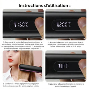 Jetta | Brosse coiffante pour cheveux courts – VolumeLift™