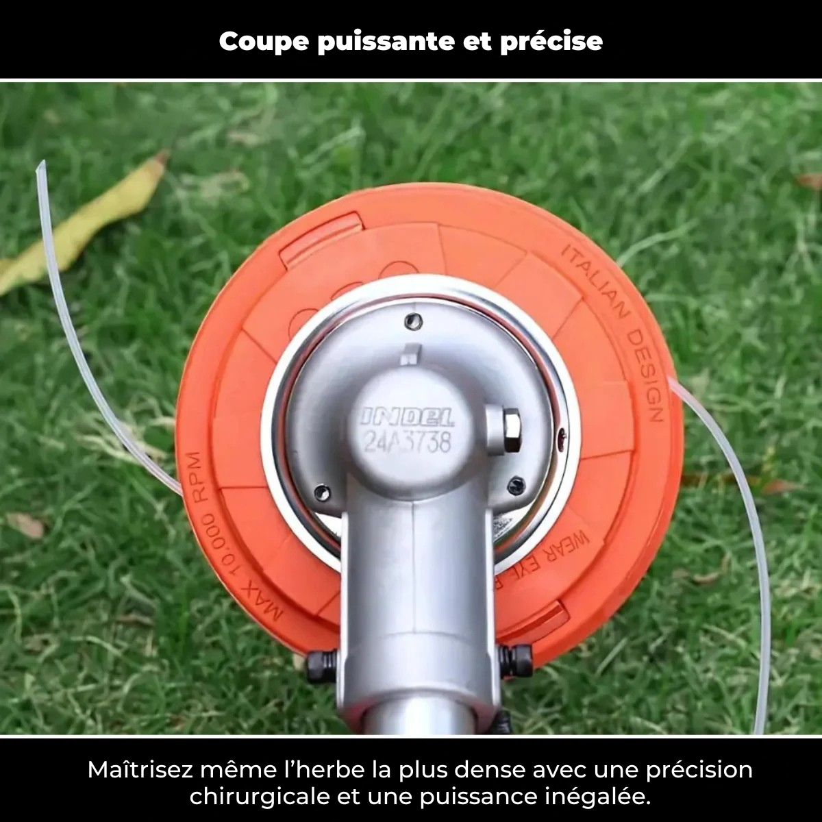 Tête de débroussailleuse universelle ultra-résistante Slash.Jetta™ – [Coupe propre et rapide]