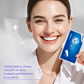 Bandes Blanchissantes Dentaires 5D White LumiJetta™ – Un Sourire Éclatant en Quelques Jours