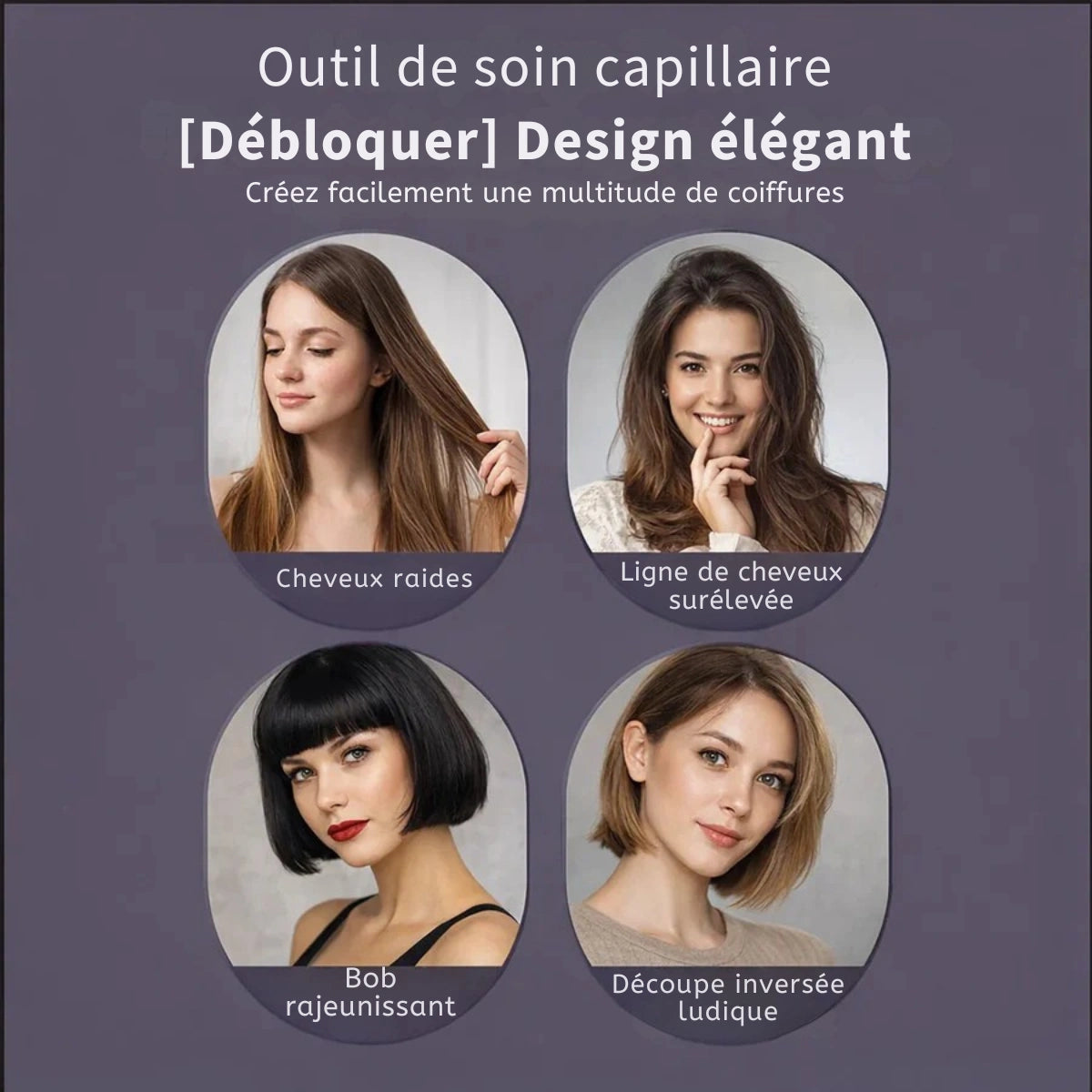 Jetta | Brosse coiffante pour cheveux courts – VolumeLift™