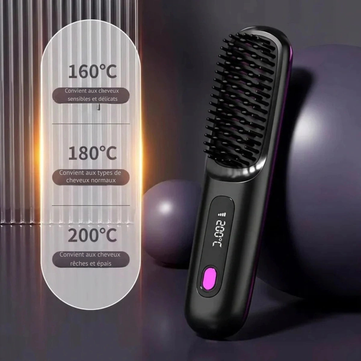 Jetta | Brosse coiffante pour cheveux courts – VolumeLift™