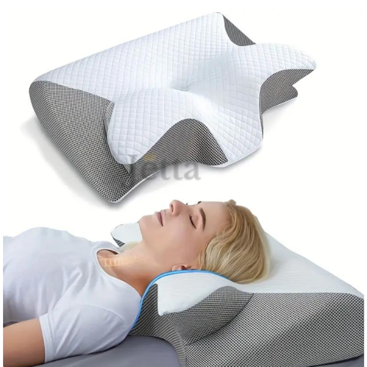 Papillon Confort Cervical – Mémoire de Forme -[ACHETEZ 1, RECEVEZ 1 GRATUIT]