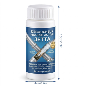 Jetta | Déboucheur Mousse Active – WildTornado™ Pro (DERNIÈRES UNITÉS)
