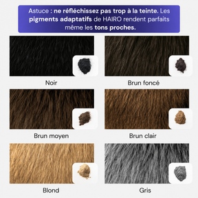 HairFill™ | Poudre Densifiante Effet Cheveux Naturels