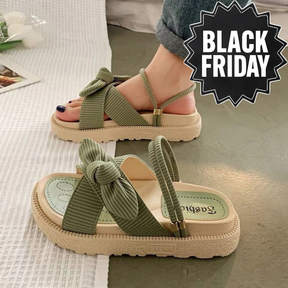 Sandales Estivales Céliane ConfortMax - [BLACK FRIDAY] - [ACHETEZ 1, RECEVEZ 2]